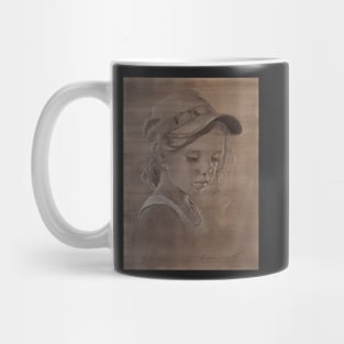 Jess - Drawing  by Avril Thomas - Adelaide / South Australia Artist Mug